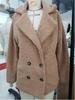 Plus Size Autumn and Winter Women's Button Fur Coat Lapel Loose Fleece Coat