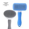 Self-Cleaning Pet Hair Removal Comb for Cats & Dogs - Detangles, Removes Loose Hair, Long/Short Hair Brush