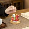 Funny Zodiac Pony Incense Burner Resin 2026 Horse Year Indoor Incense Burner New Year Ornamental Pony Shape Cense Holder