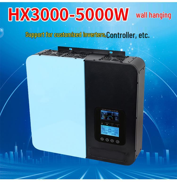 MPPT Solar Inverter & Controller: Pure Sine Wave, All-in-One, 12V-96V