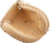 ZETT Winning Road Softball Pastel Brown BRCB33512F Catcher's Mitt, Left-Handed Throw, (3200),
