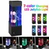 LED Jellyfish Lava Lamp Simulation Jellyfish Colorful Bedroom Night Light Home Decoration