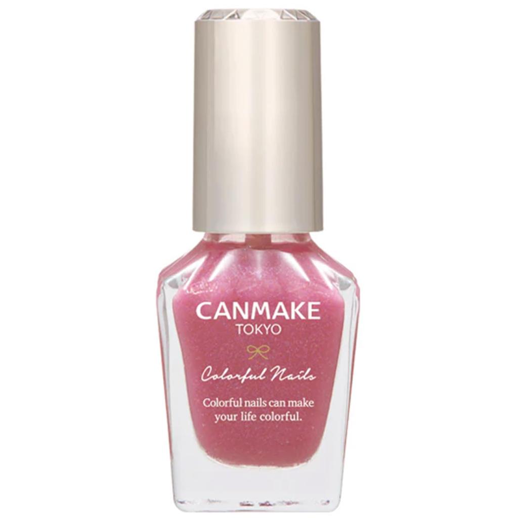 Canmake Colorful Nails N118 Pinkgenic 8ml Nail Polish High Color Quick Pink - Payoff, Drying,