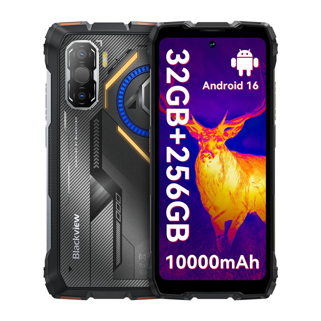 Blackview ROCK 3 Уличный смартфон 32 ГБ + 256 ГБ Тепловизионная камера 10000 мАч Мобильный телефон