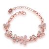 Women's Jewellery Bracelet Stylish Rose Gold Plated Crystal Bracelet Bangle Jewellery for Girls and Women