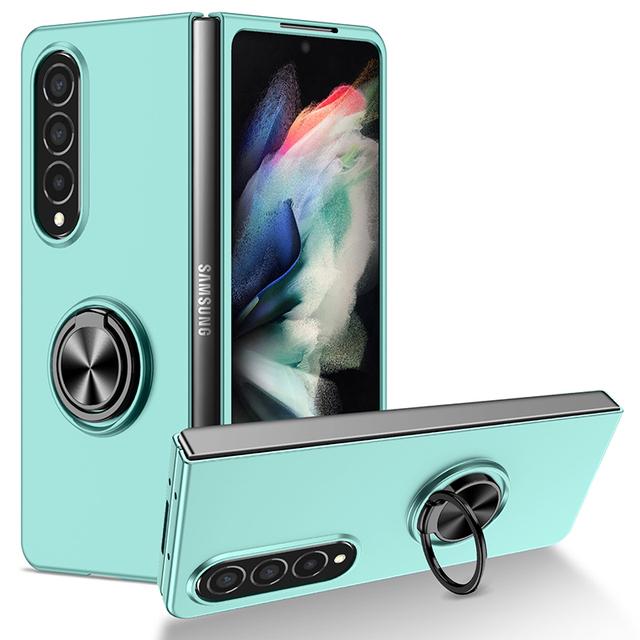 Для Samsung Galaxy Z Fold 3 4 чехол противоударный бронированный магнит кольцо подставка-кронштейн задняя крышка чехол для Galaxy Z Fold 1 2 5g чехлы