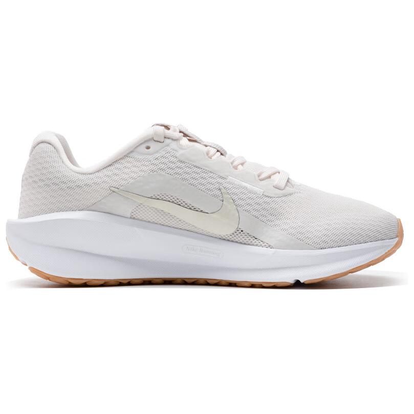 Nike Downshifter 13 Light Bone Neutral Olive Women Sneakers Cream Phantom Gum-Light-Brown FD6476-010