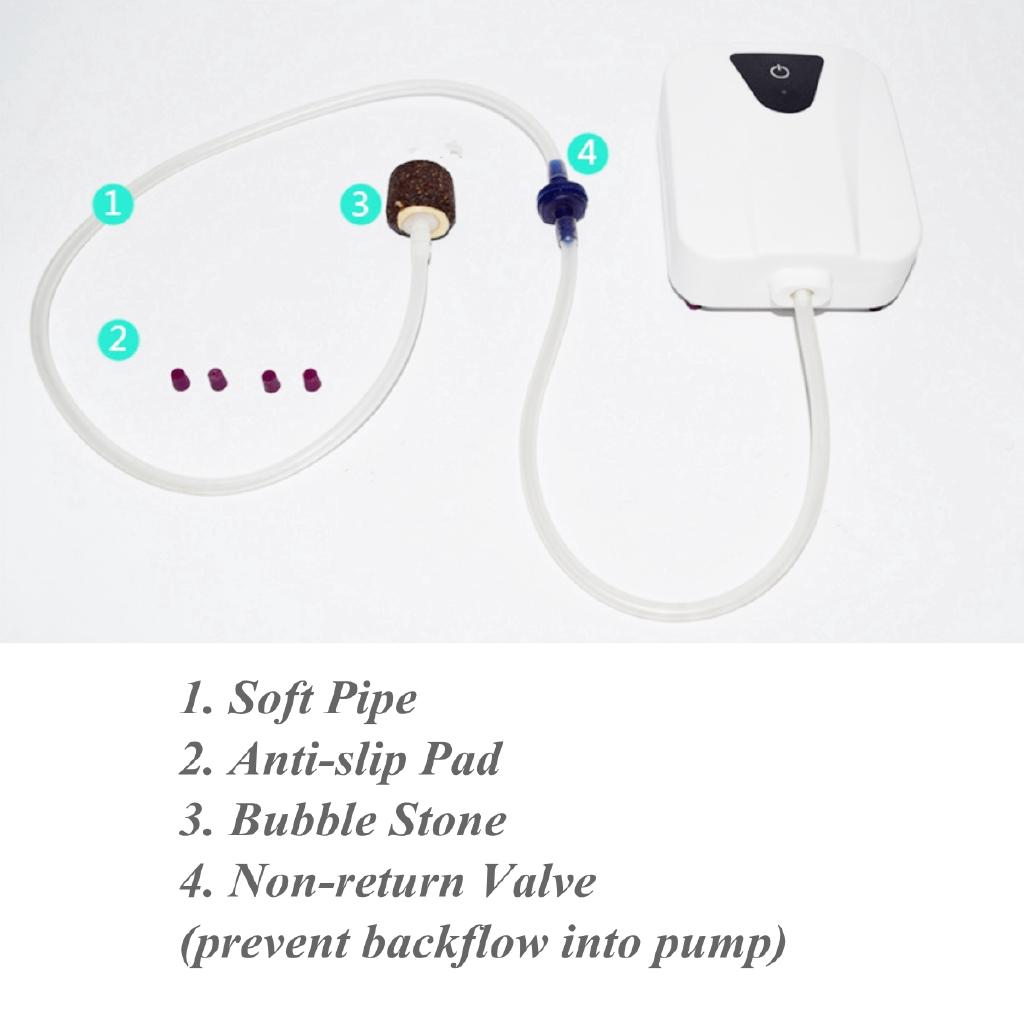 2 л/мин 3 цвета USB на солнечной батарее кислородный насос для воды кислород пруд турбина вода музей воздушный насос для растений аквариум домашний сад