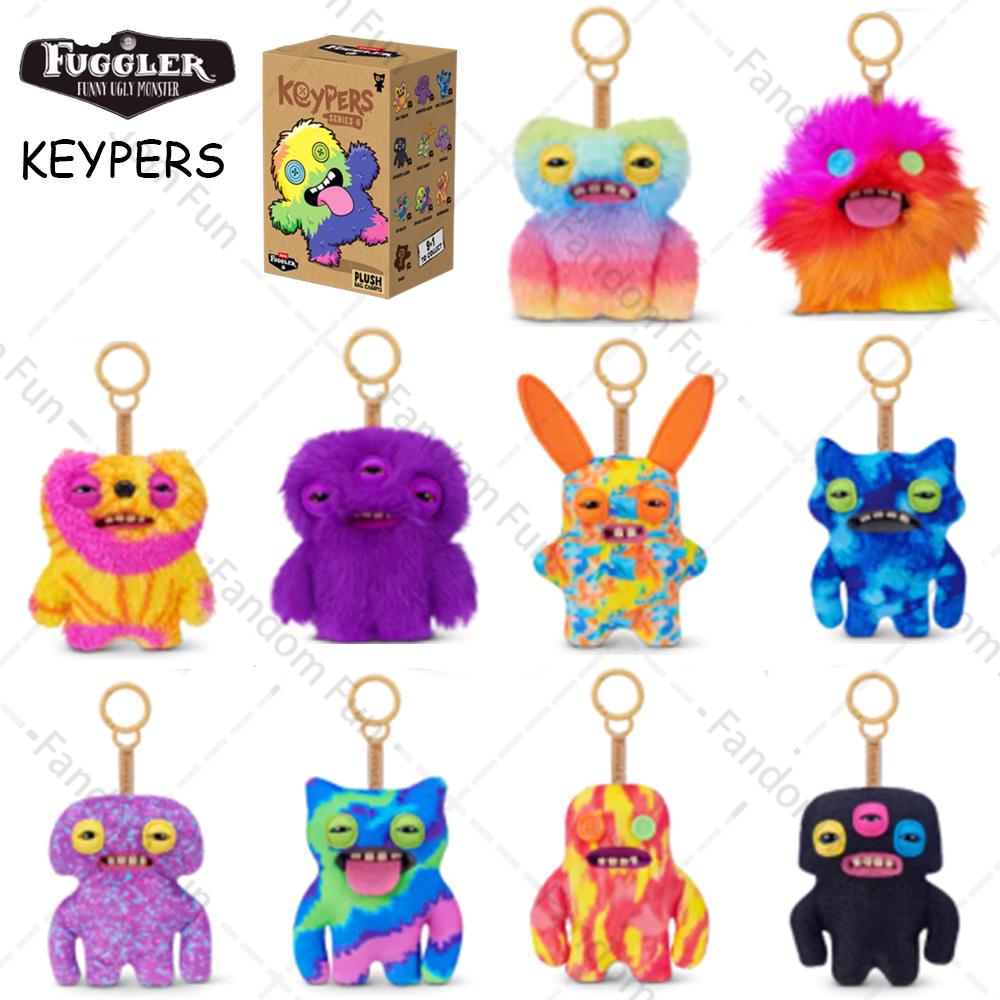 Fuggler Оригинальный Бэби Пинклс Слепой бокс Ключница Мягкая игрушка Новый Монстр Фугг Пушистые Плюшевые игрушки Случайный кулон-подвеска Подарок