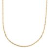 K18 Screw Certified 18K Gold Necklace [FAIRY CULLET] Chain, 50cm, Approx. 1.5mm Wide, Approx. 2.1g,