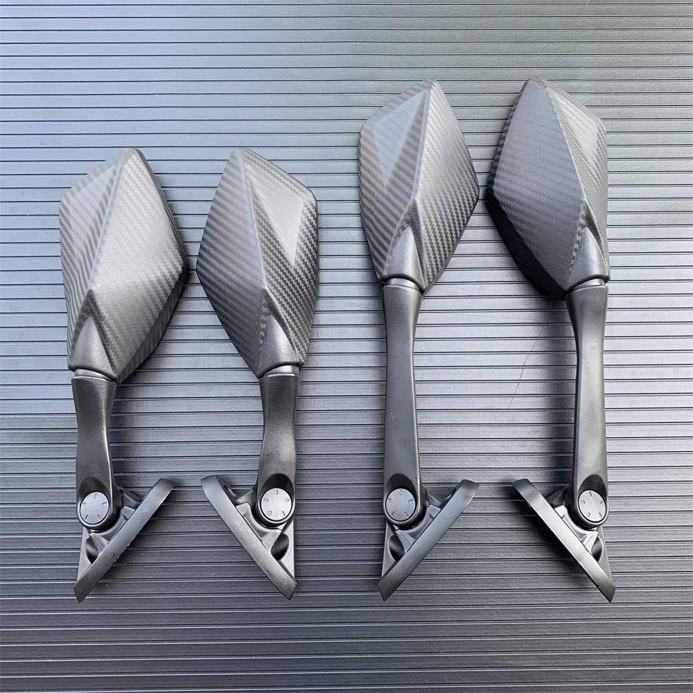 2 Pcs Motorcycle Side Mirror Black Rearview Mirror Motorcycle Accessories for Yamaha XMAX 300 400 125 250 2017