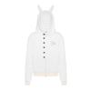 Vintage Striped Zip Hoodie Slim Fit Casual Sweatshirt Teens