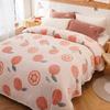 Coral Velvet Ins Wind Nap Blanket Nap Blanket Office Sofa Cover Blanket Thickened Warm Blanket