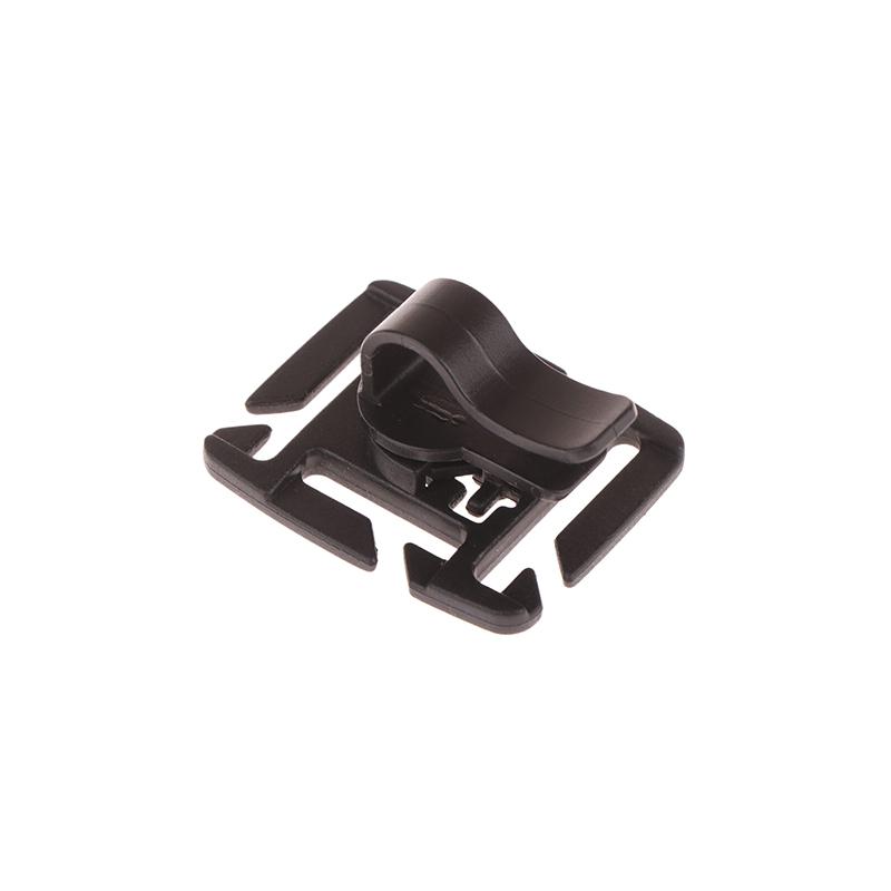 1 шт. зажим для трубки для питья, фиксированное снаряжение, зажим для шланга водопроводной трубы, тактическая пряжка для рюкзака Molle, аксессуары для походов и питьевых пузырей