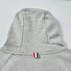 Unisex Zipper Hoodie - Autumn Collection with Four-Stripes, Color Block & Side Stripes Design