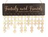 Perpetual Wall Calendar Wooden, Dates To Remember Wall Hanging Birthday Calendar- Decorative Birthday Tracker Plaque Wall Hanging