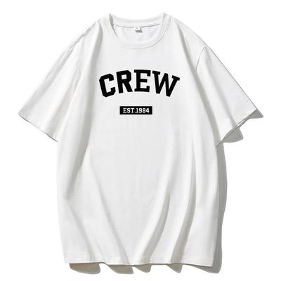 Blessyuki Летние хлопковые футболки больших размеров для женщин 2024 года, мягкие футболки с круглым вырезом и буквенным принтом, повседневные универсальные женские топы с коротким рукавом