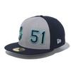 New Era Cap 59FIFTY Ichiro MLB Hall of Fame Commemoration SEA GrayNavy 7 38 MLB25 ICHIRO HOF 59FIFTY SEAMAR JP
