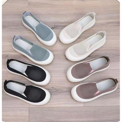 Модная женская обувь Летняя дышащая полая женская обувь Мягкая подошва Легкая и удобная Повседневная обувь Женская