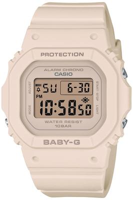 Часы CASIO BABY-G розово-бежевые BGD-565U-4JF женские