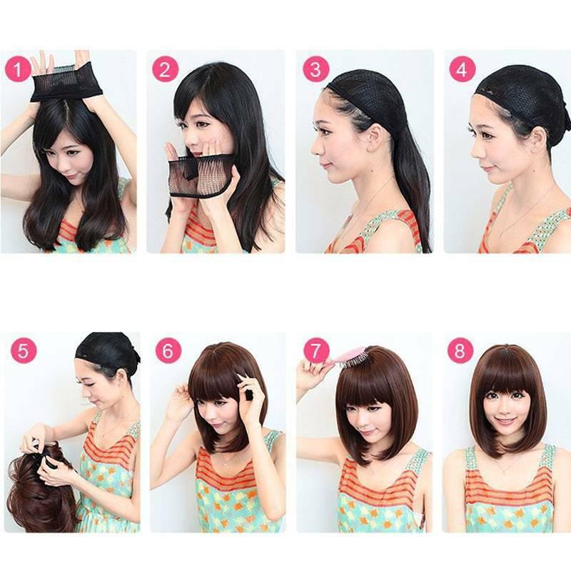 Парик из искусственных волос.размер 57.длина волос 24 см