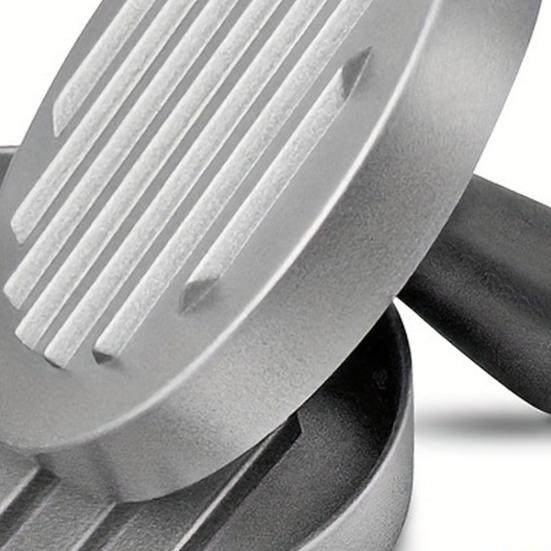 Hamburger Press 4.5" Non-Stick Patty Maker with 100 Wax Papers Heavy Duty Meatball Press for BBQ Veggie Burgers