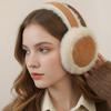 Женские складные зимние наушники-грелки Mielle из меха норки K257