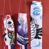 Japanese Style Yard Decor Outdoor Fish Flag Windsock Wind Chimes Hanging Decorations Carp Flag