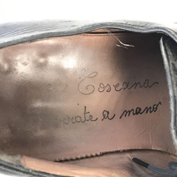 Made in Italy/Ca lyo relia Rossana/Leather Wholecut Shoes/40/25.0/Black/Handmade Lavorate a mano(USED)