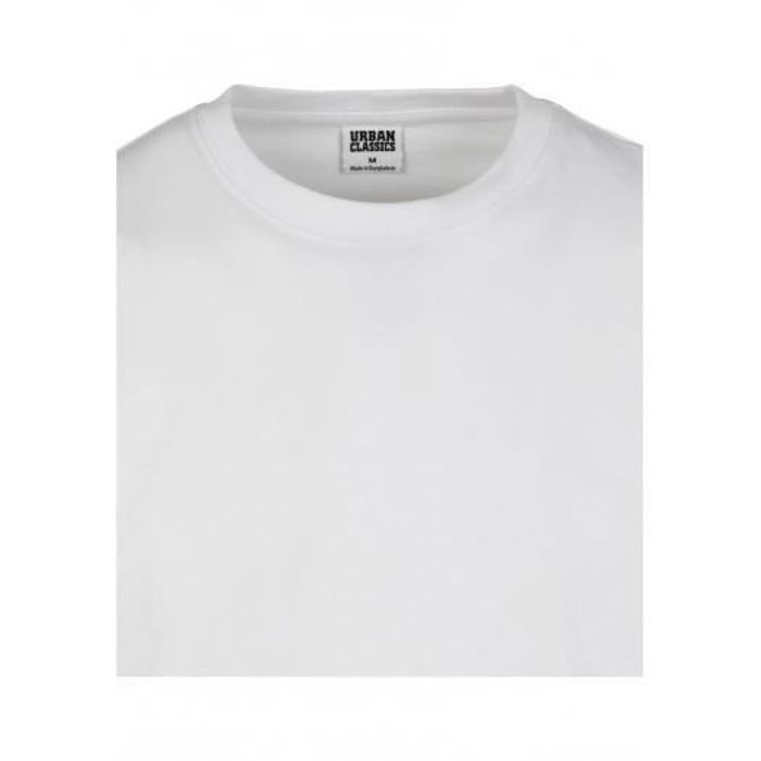 T-shirt basique - URBAN CLASSICS - Blanc - 100% coton - Manches courtes - Homme