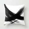 Black and White Simple Home Decoration Pillowcase Cushion Cover