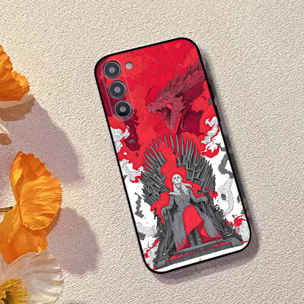 Game of T-Thrones cool Phone Case For Samsung Galaxy A73,A72,A71,A70,A53,A52,A51,Soft Silicone Black Cover