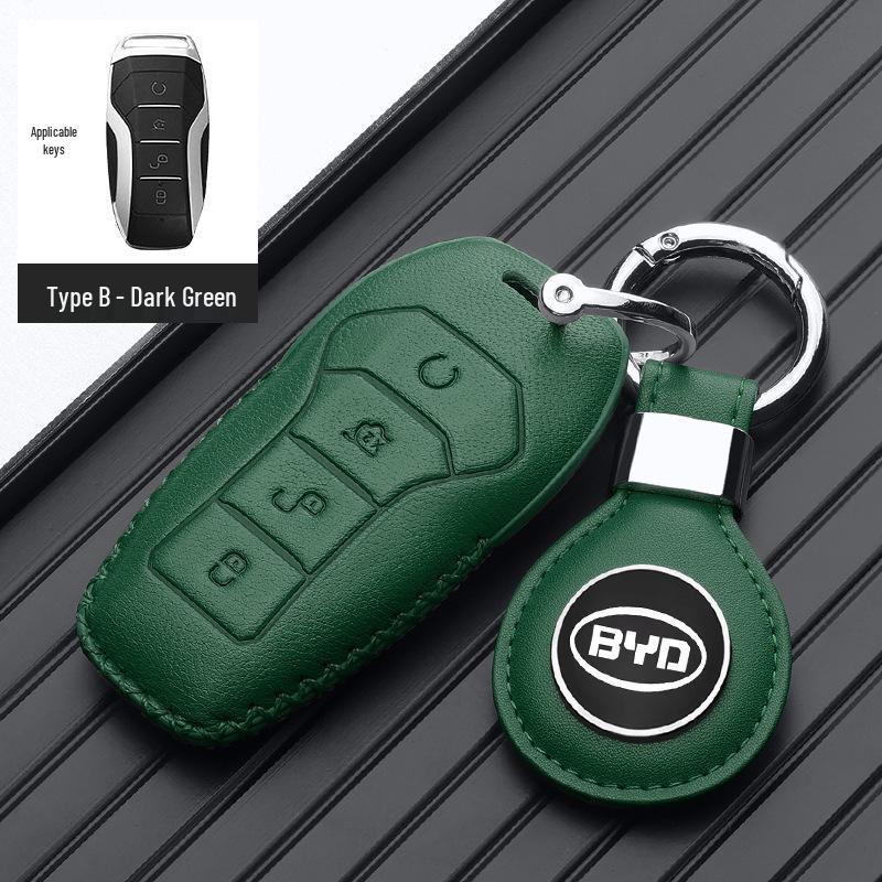 Чехол для ключей BYD Han, Dolphin, Qin, Song Pro с ракушечной пряжкой для женщин