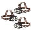 LED USB Rechargeable Headlamp High Lumen Bright Head Lamp with 8 LED Headlight IPX4 Waterproof Head Flashlight Camping Light
