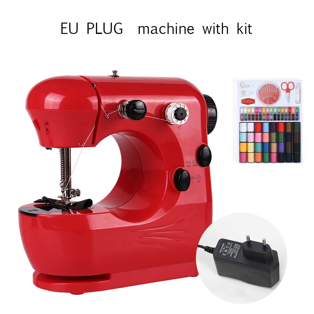 Швейная машина Inne с ножной педалью, мини-электрические портативные швы для нового портного