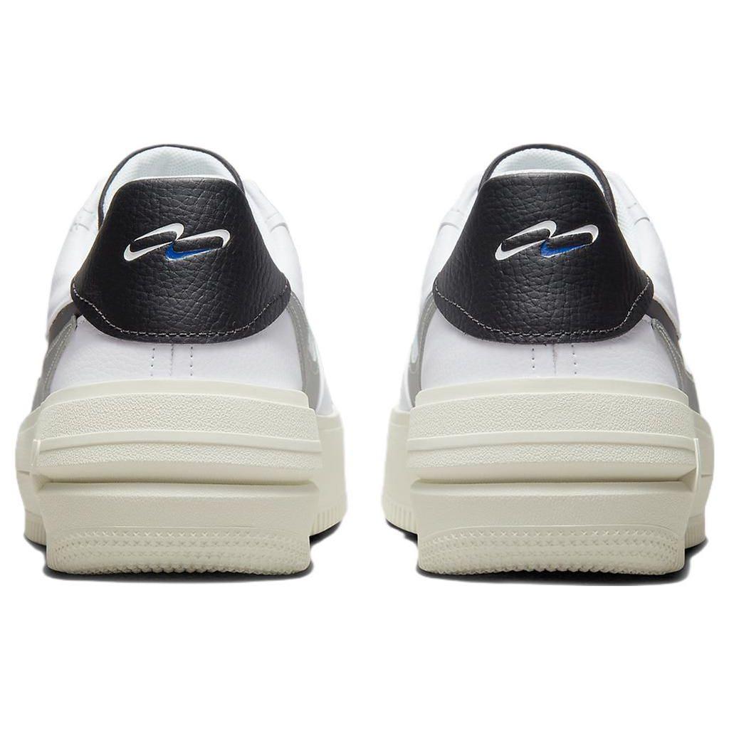 Nike Air Force 1 PLT.AF.ORM LV8 White Metallic Silver Women Sneakers Sail Black DX3199-100