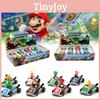 Super Mario Party Go-kart Toy Set With 8 Collectible Figures And Display Box