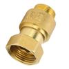 Check Valve Brass Material 1‑Way Streamline Water Meter Thread Reflux Control Tool DN20x25