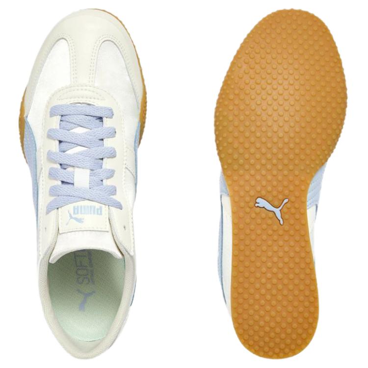 Puma Серия Bella Удобные Универсальные Низкие Повседневные Кроссовки Женские Серебристо-Синие 40525905