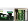 Dorco Face 6 Razor + 11 Extra Blades, 1 Set ,Korean Razor Blade