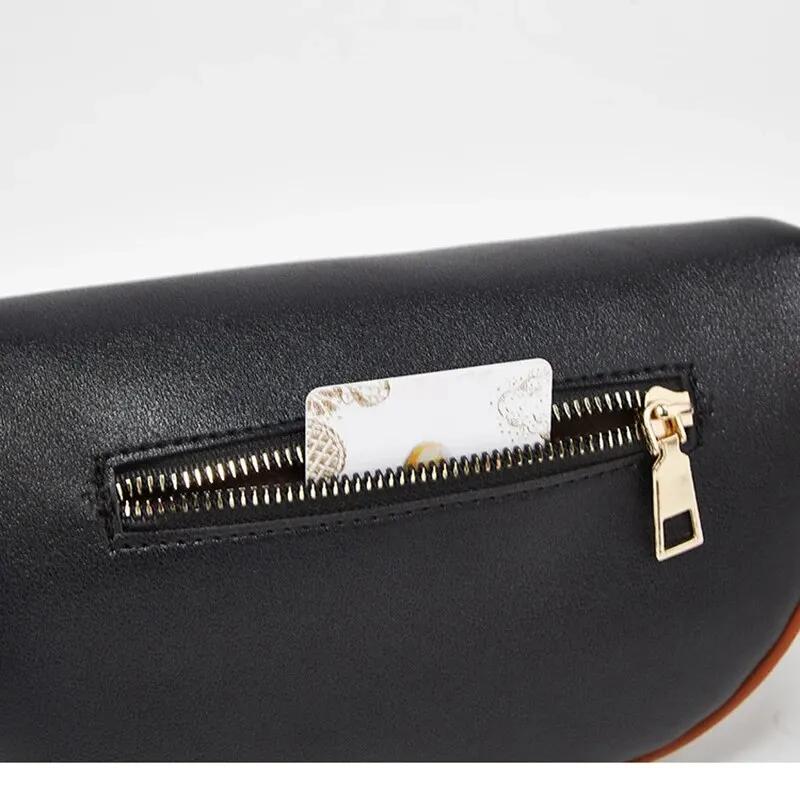 Solid Embroidered Crossbody Bag Women Waist Bags Large Capacity Diagonal Cross Multifunctional And Fashionable Shoulder Bags