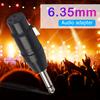 Позолоченный 3-контактный XLR Mic Female на 6.35мм Male Моно Jack Аудио Штекер Адаптер