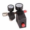 Air Compressor Pressure Switch 1 4in 4 Holes Controller Regulator Valve 90‑120PSI 220V