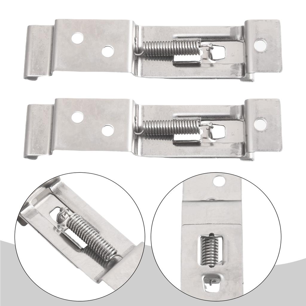 Car Plate Securing Clips Car License Plate Holder Automotive Parts Easy To Remove Easy To Use High Quality Simple Design