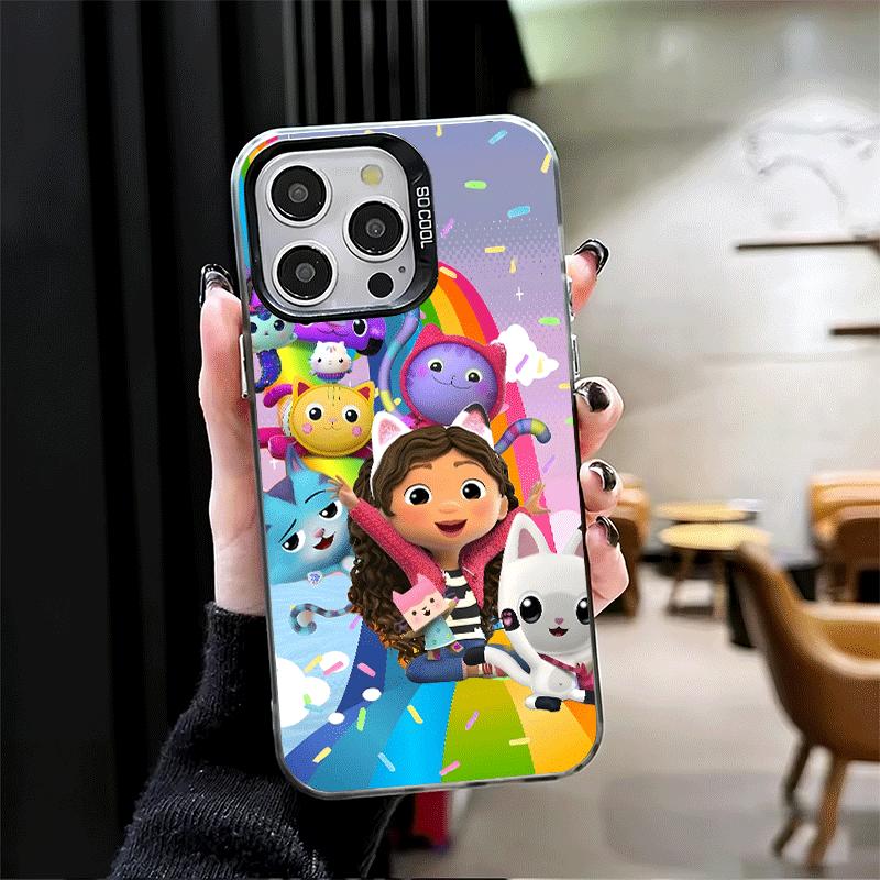 G-Gabbys Dollhouse Cartoon Shockproof Phone Case for iPhone 17 Air 16 16E 15 Pro Max 14 Plus 13 Mini 12 Back Cover Anti Fall Fun