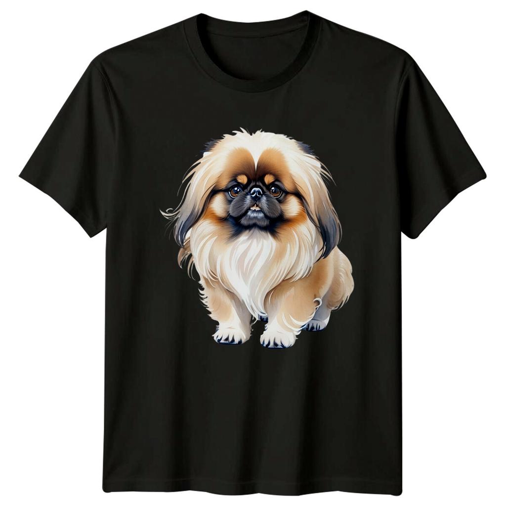 Cute Pekingese Dog Breed Graphic T-Shirt Pekingese Lover Gift