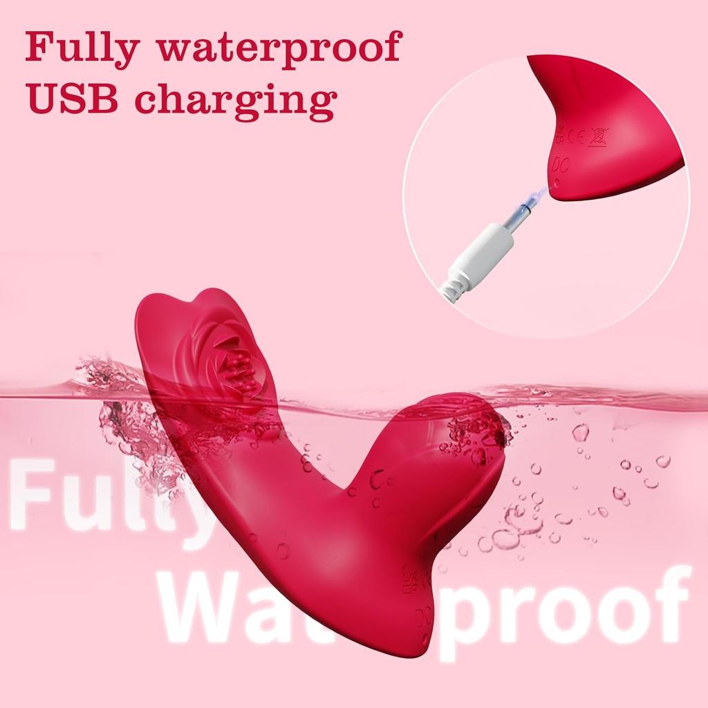 Вибратор с дистанционным управлением и 10 движениями, подобными движениям пальцев, и 10 вибраций, носимый вибратор для трусиков, секс-игрушки для взрослых для женщин