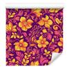 Wallpaper Intricate Floral Pattern Purple and Pink for Living Room and Bedroom 50x1000