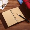 80Sheets A5/A6/A7 Notebook Refill Paper Kraft Paper 6-hole Binder Inner Page  Students