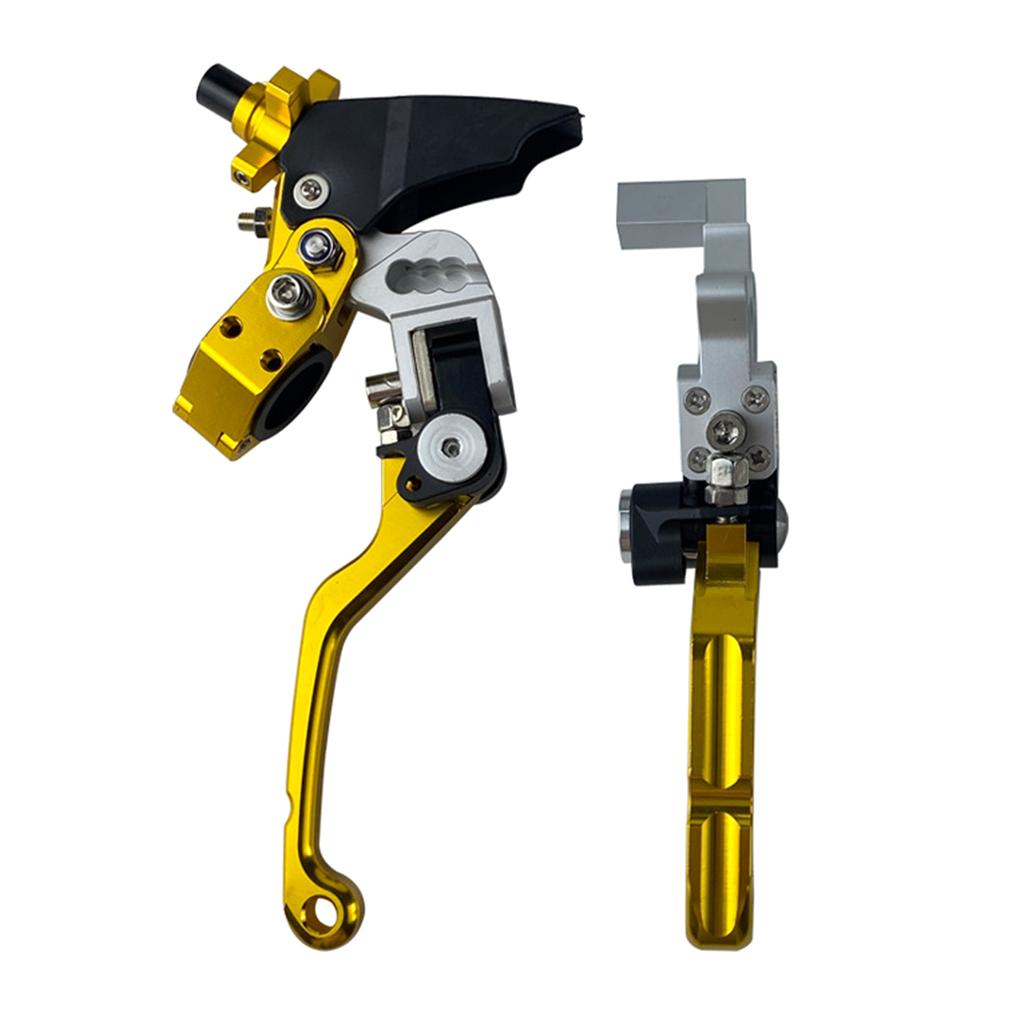 7/8" 22mm Universal Motorcycles Aluminum Clutch Brake Handle Lever Perch for Motorbike Scooter Modification